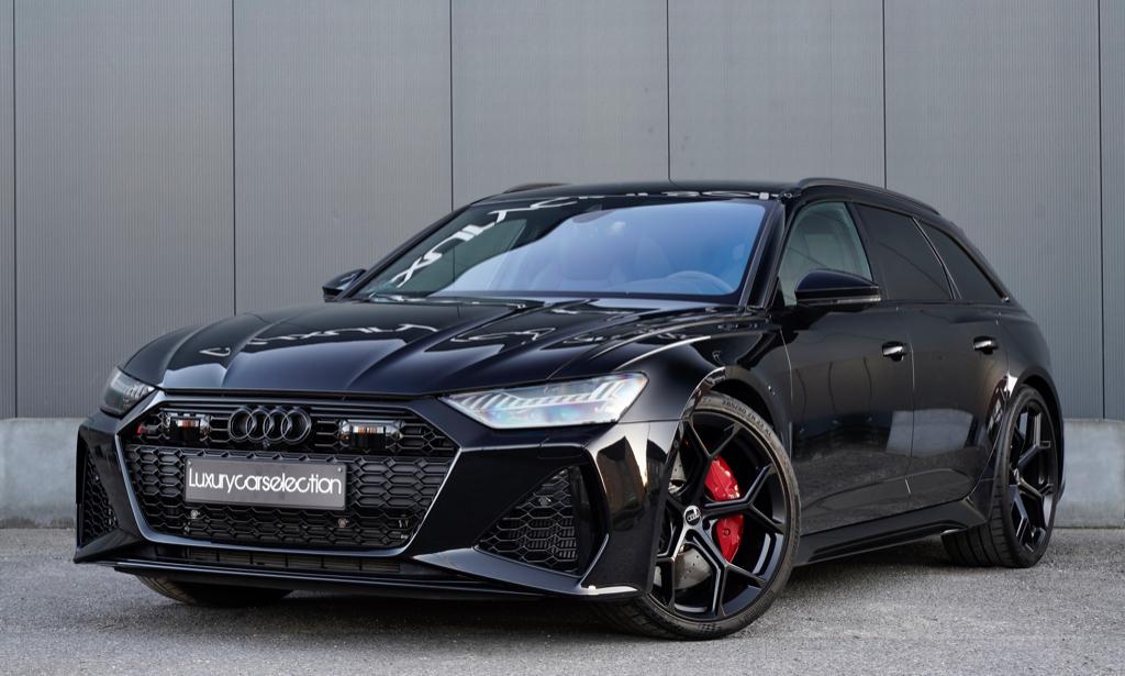 Audi RS6 Performance 4.0 V8 *RS-DESIGN+/MATRIX/HUD/PANO/B&O*, Autos, Cuir et Alcantara, 3996 cm³, Euro 6, Entreprise