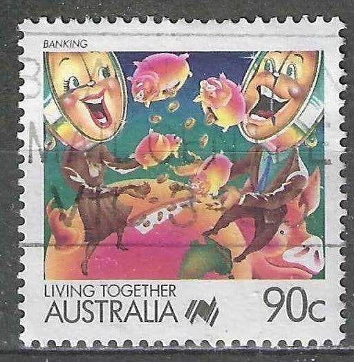 Australie 1988 - Yvert 1062 - Leven in Australie (ST), Verzenden, Gestempeld