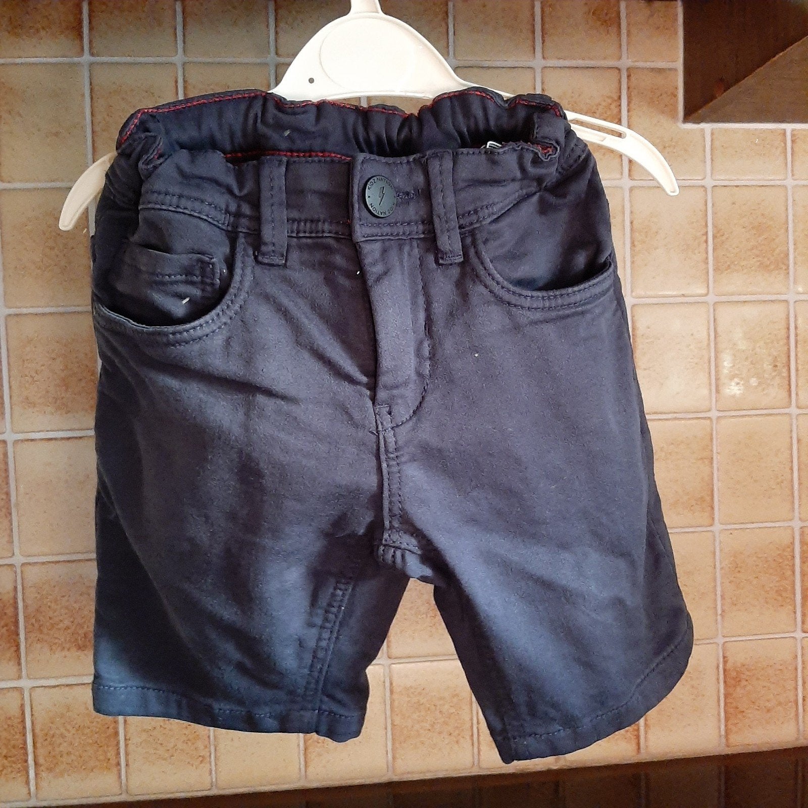 2 korte broeks maat 110 .Donker en lichtblauw., Kinderen en Baby's, Kinderkleding | Maat 110, Ophalen