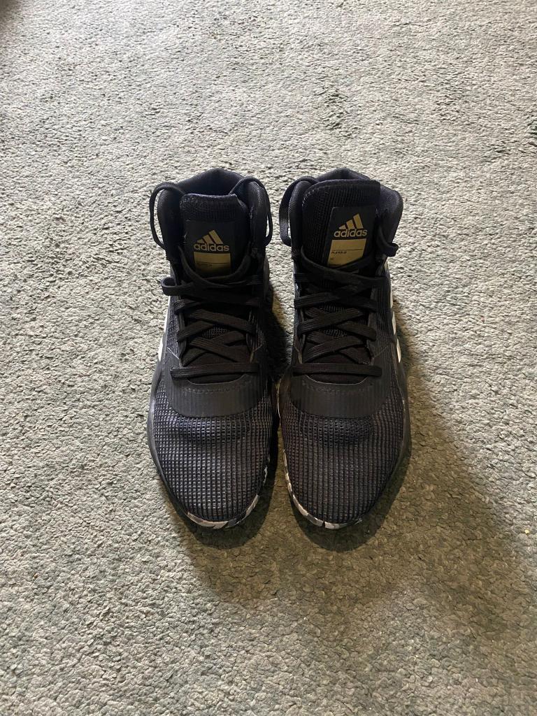 Adidas basketschoenen 44, Ophalen of Verzenden, Zo goed als nieuw, Schoenen
