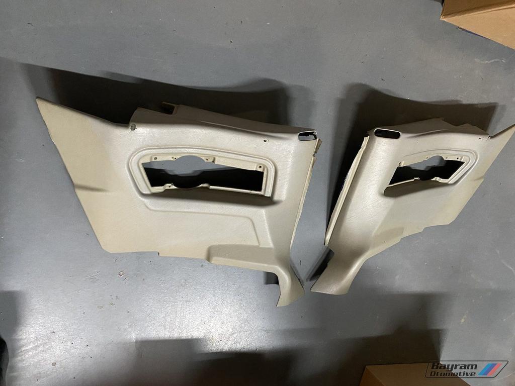 Bmw E30 cabrio achter deurpanelen beige/ grijs 3-serie cabri, Auto-onderdelen, Gebruikt, -, -, Ophalen of Verzenden