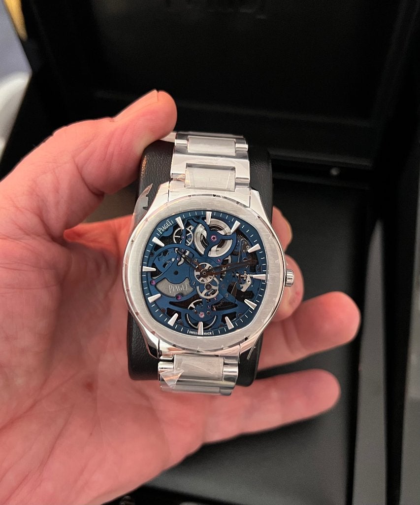 Piaget Polo Skeleton 42mm NIEUW 2026, Ophalen, Nieuw, Polshorloge