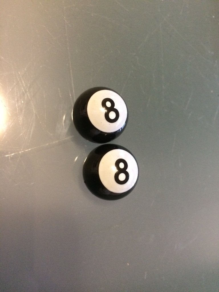 8 ball ventieldopjes (2 stuks), Ophalen