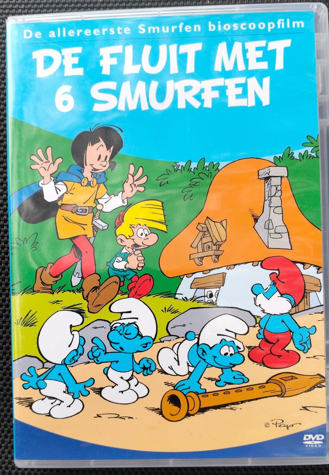 De Fluit met 6 Smurfen, Ophalen