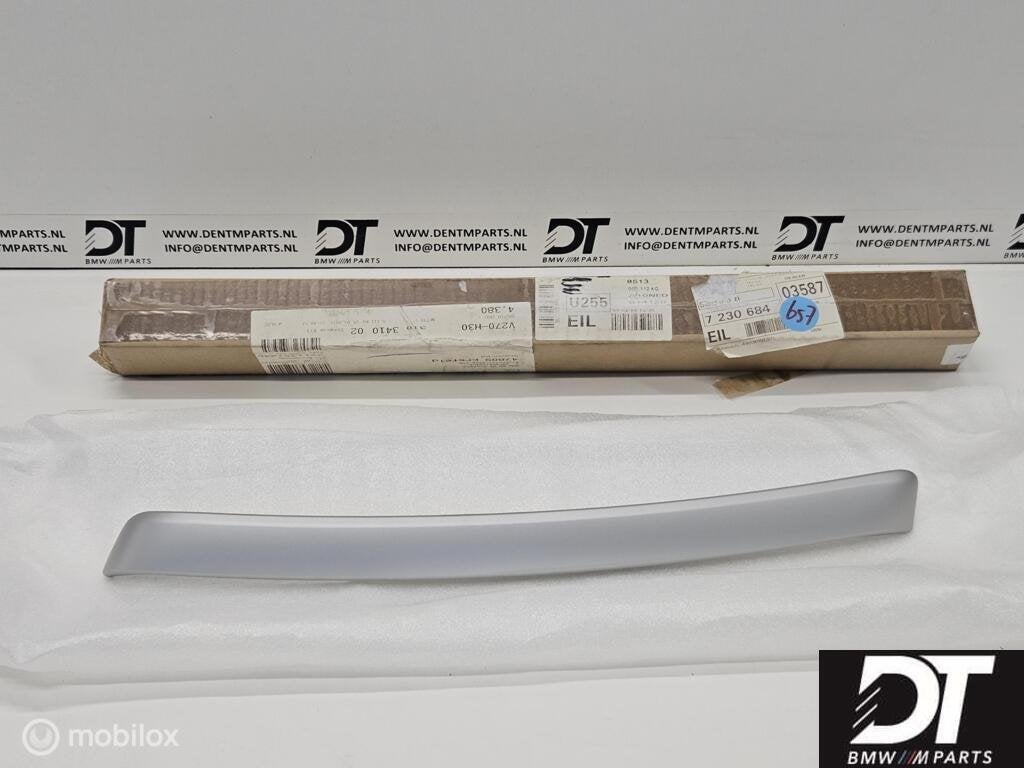 Interieurlijst RA SATINSILBER BMW E92 E93 51437230684, Nieuw, Ophalen of Verzenden