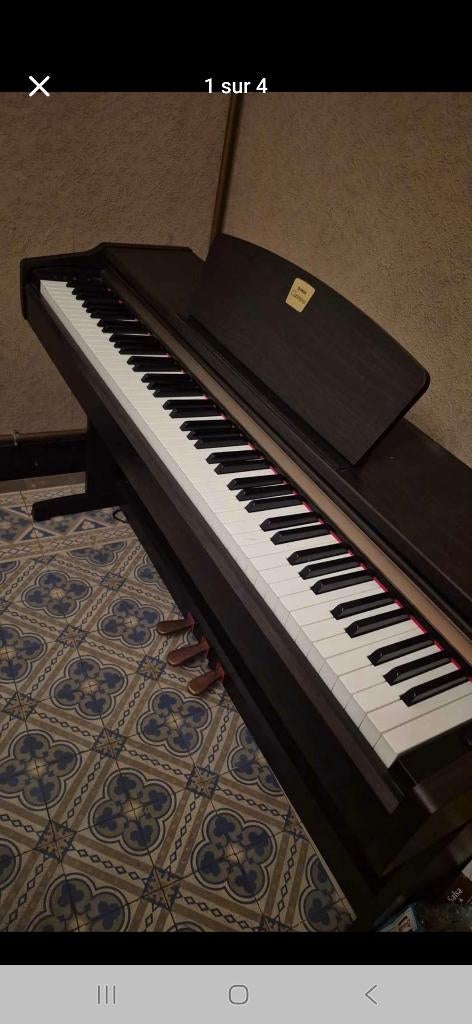 Piano Yamaha Clavinova clp 115, Musique & Instruments, Pianos, Enlèvement, Comme neuf, Noir, Piano