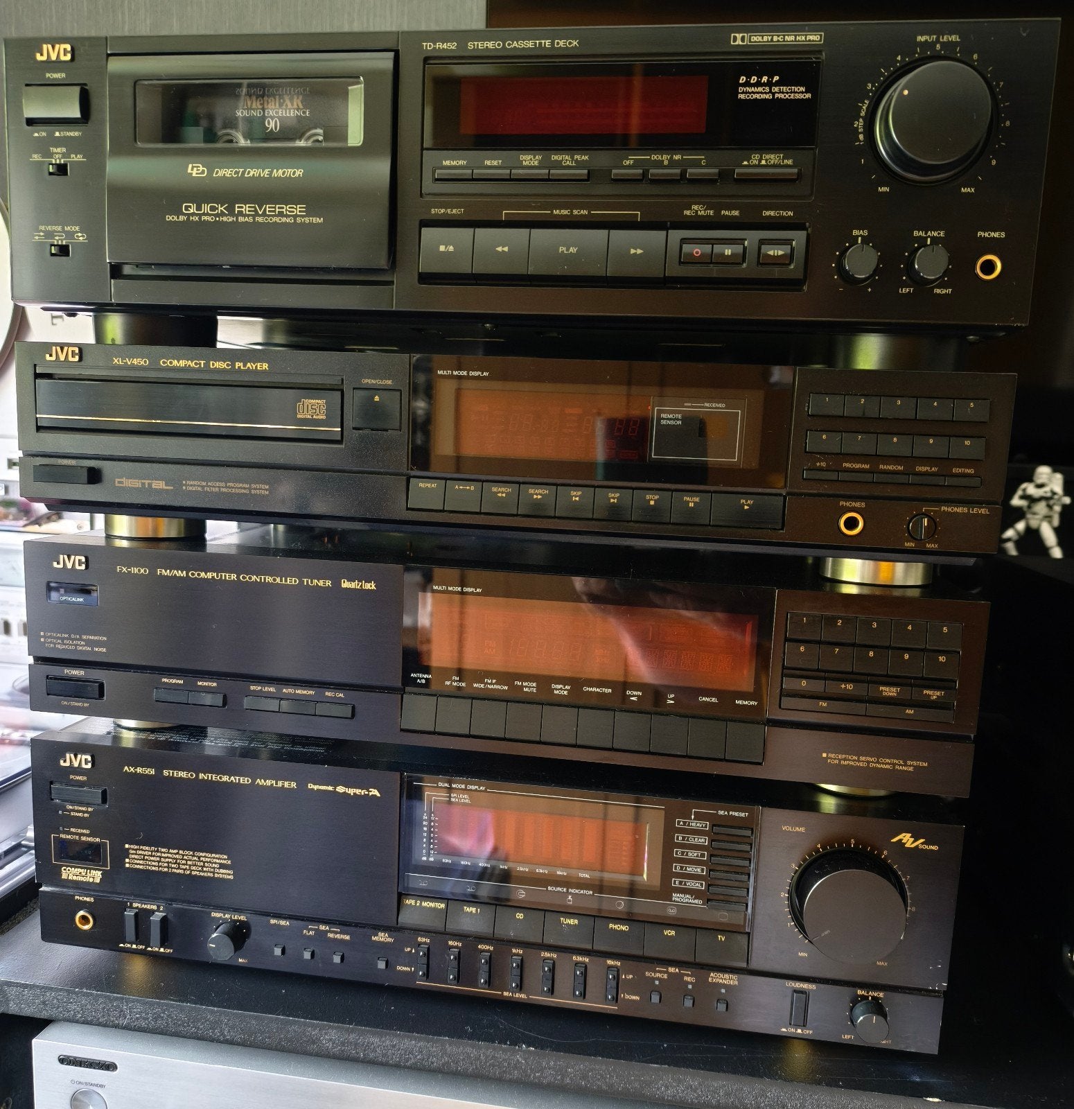 JVC vintage hifi, Audio, Tv en Foto, Stereoketens, Ophalen, JVC