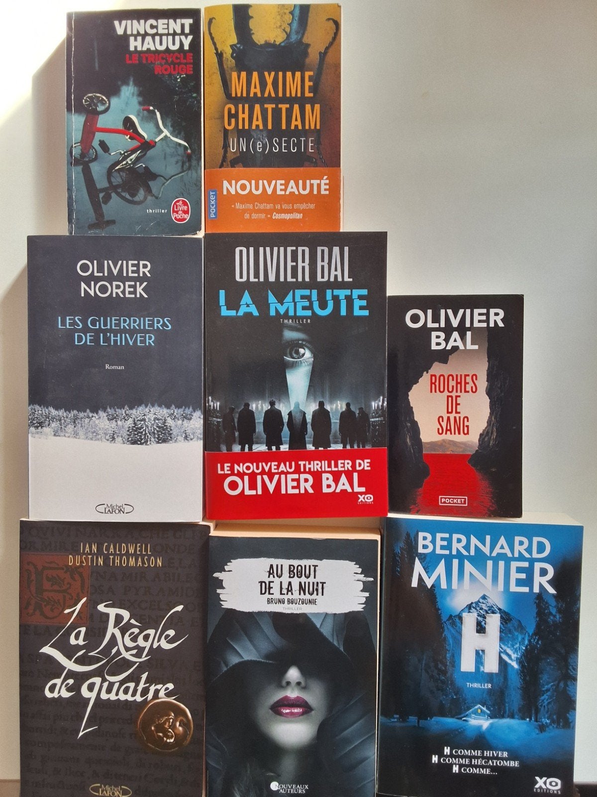 Lot de 8 thrillers, Livres, Fantastique, Enlèvement