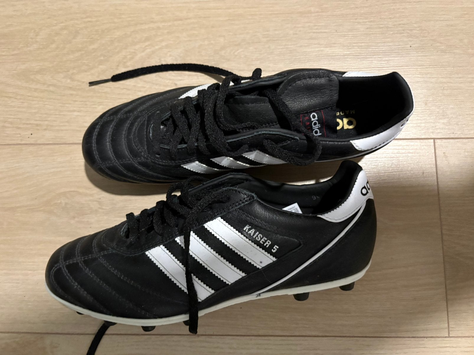 3 paires de chaussures Adidas Copa, Kaiser,, Sports & Fitness, Enlèvement, Comme neuf, Chaussures