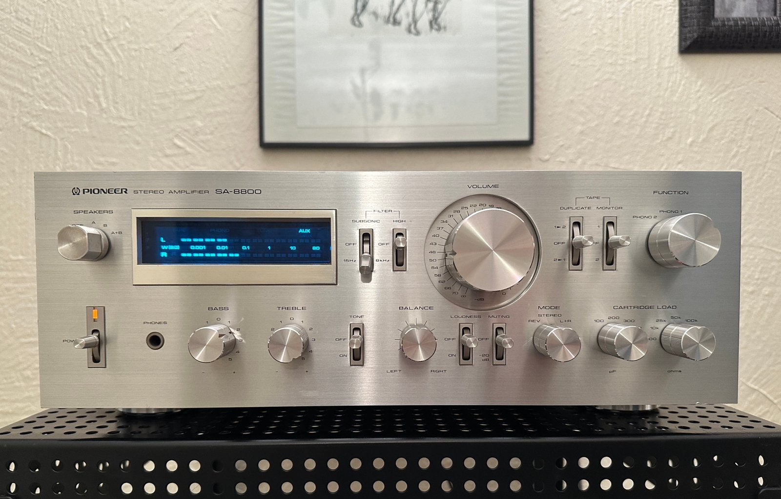 Pioneer SA-8800, Ophalen of Verzenden, Zo goed als nieuw, 60 tot 120 watt, Pioneer