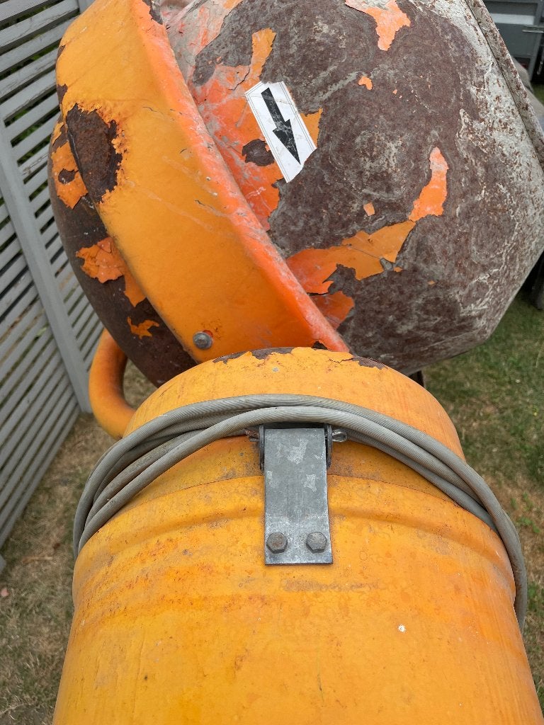 Betonmolen, Ophalen, Gebruikt