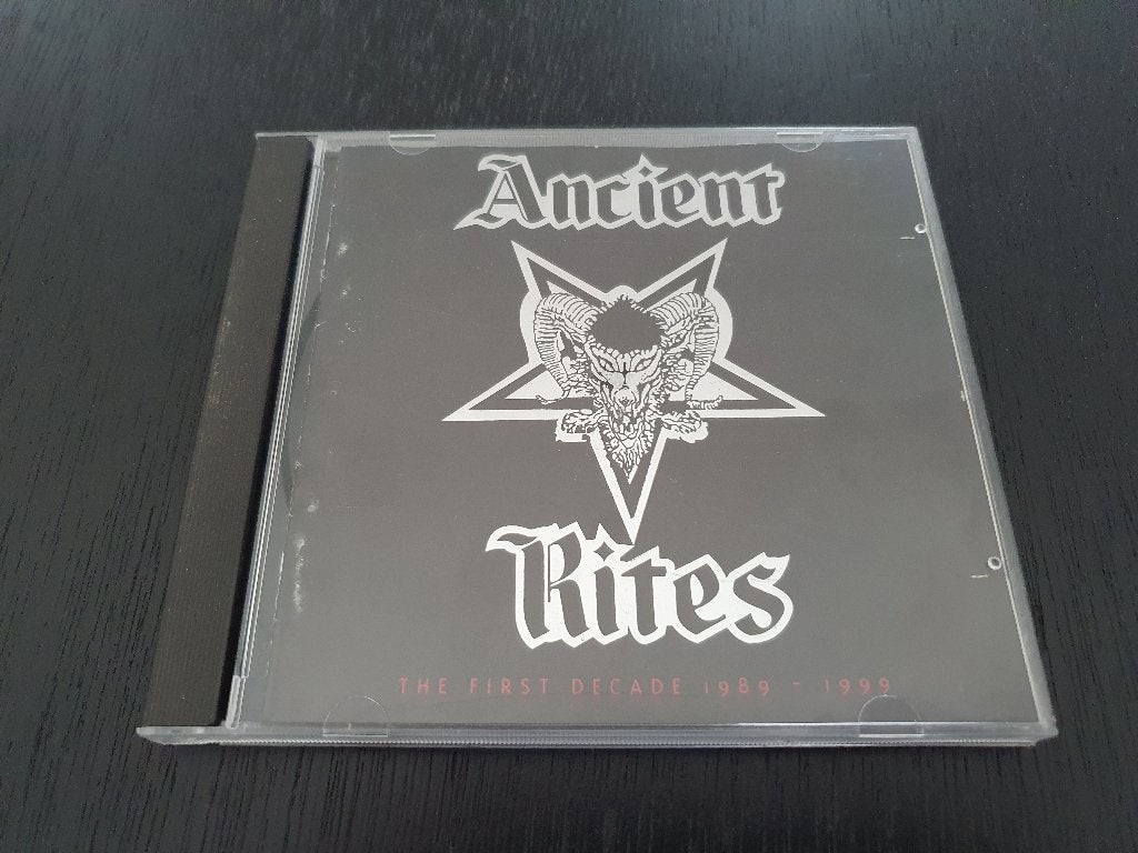 Ancient Rites  ' The First Decade 1989 - 1999 ' cd, Ophalen of Verzenden, Gebruikt, Black metal, Verzamelalbum