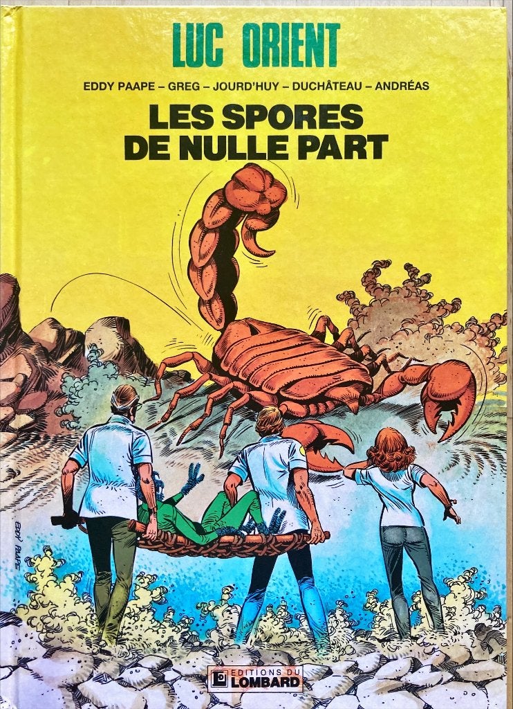 Luc Orient - Les Spores de Nulle Part (EO), Eddy Paape - Greg, Enlèvement ou Envoi, Une BD, Utilisé