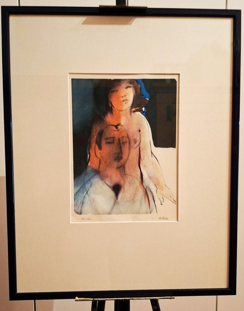 Collette Bitker Parijs (1929), Antiquités & Art, Art | Lithographies & Sérigraphies, Numéroté, Lithographie, Personnages et figures fantastiques