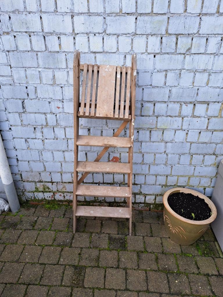 Houten lader perfect staat, Ophalen, Trap