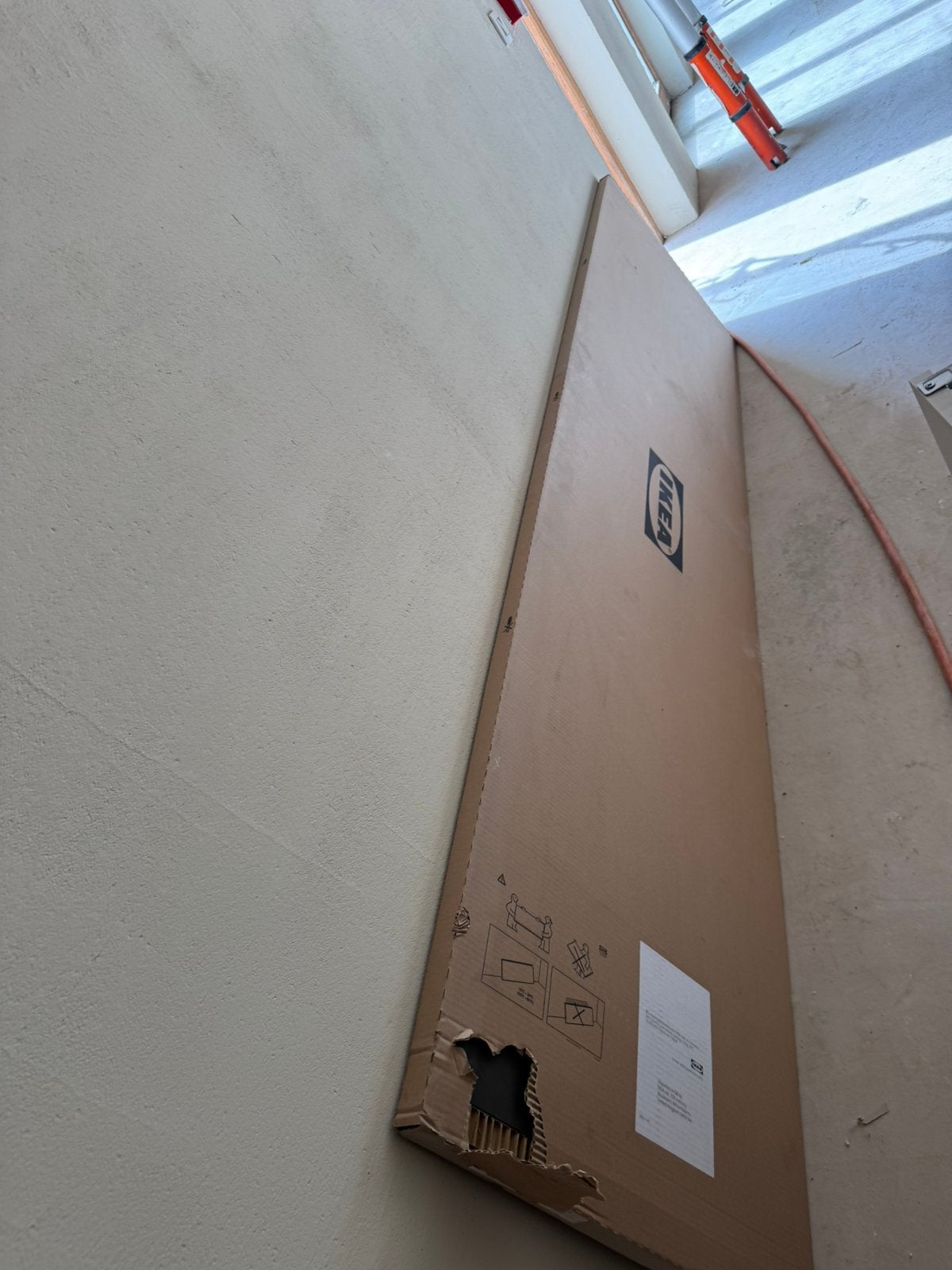 Keukenblad werkblad ikea jarstorp grijs nieuw - 246vm, Ophalen, Zo goed als nieuw, Grijs