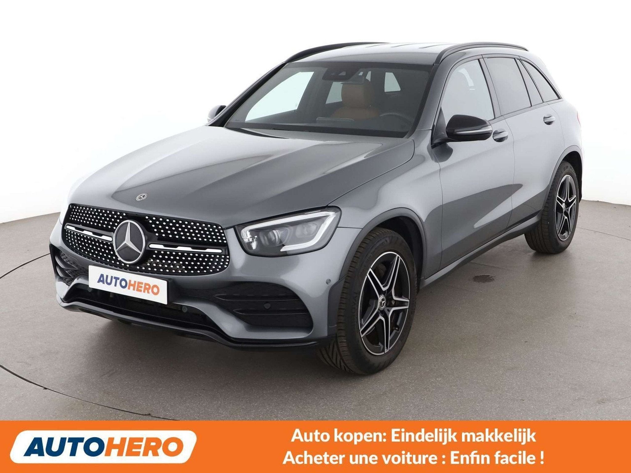 Mercedes-Benz GLC 200 GLC 200 Mild-Hybrid AMG Line, Autos, Cuir, Argent ou Gris, Achat, 5 places