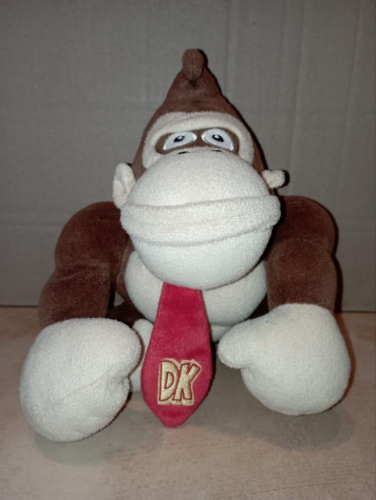 Knuffel Super Mario Donkey Kong (2011), Enfants & Bébés, Jouets | Peluches, Brun, Comme neuf, Super Mario, Enlèvement ou Envoi