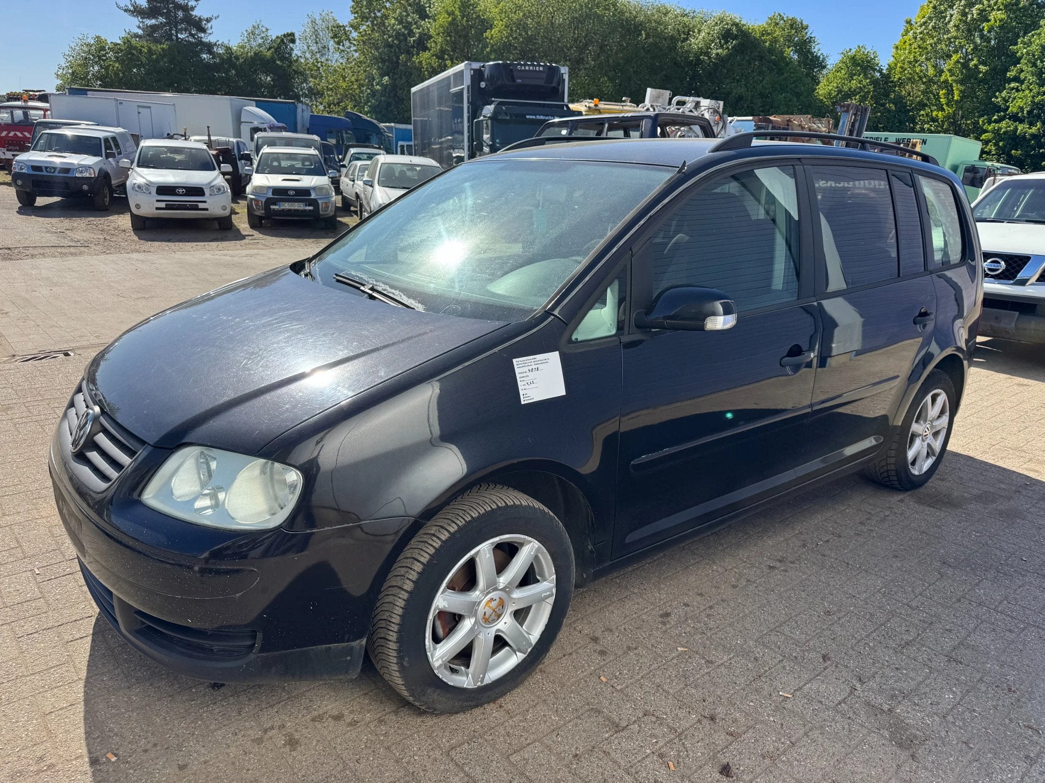 Volkswagen Touran *EURO 4-AIRCO* (bj 2005), Autos, Volkswagen, Achat, Entreprise, Boîte manuelle, 5 portes