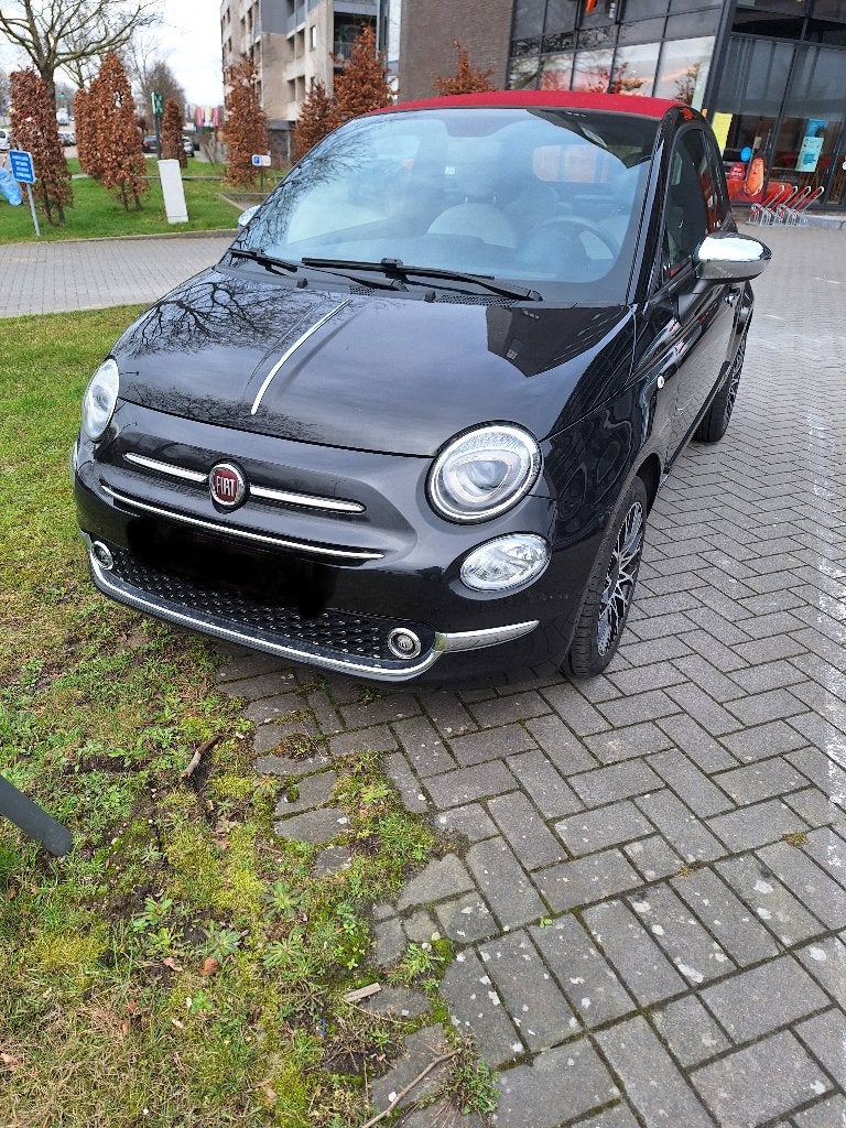 fiat 500 c, Auto's, Fiat, Voorwielaandrijving, 88 g/km, Beige, Cabriolet