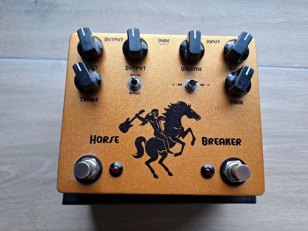 Ceriatone Horsebreaker Gold — Le Klon et Bluebreaker dual OD, Enlèvement ou Envoi, Comme neuf, Distortion, Overdrive ou Fuzz
