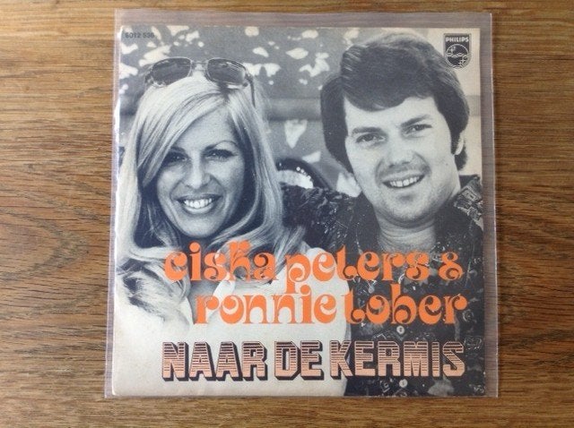 single ciska peters & ronnie tober, En néerlandais, Enlèvement ou Envoi, Housse de protection extérieure, 7 inch