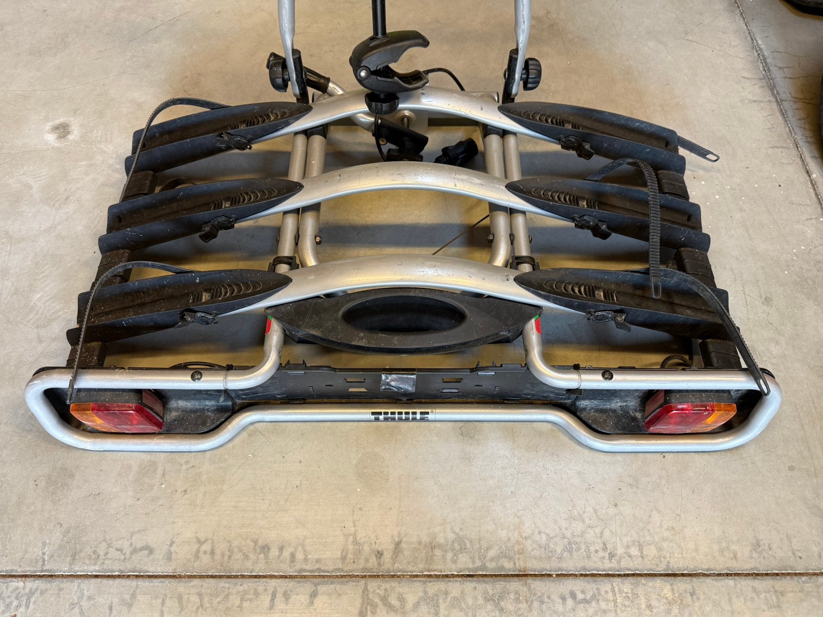 Thule fietsrek, Auto diversen, Fietsendragers, Ophalen, 3 fietsen of meer, Gebruikt, Trekhaakdrager