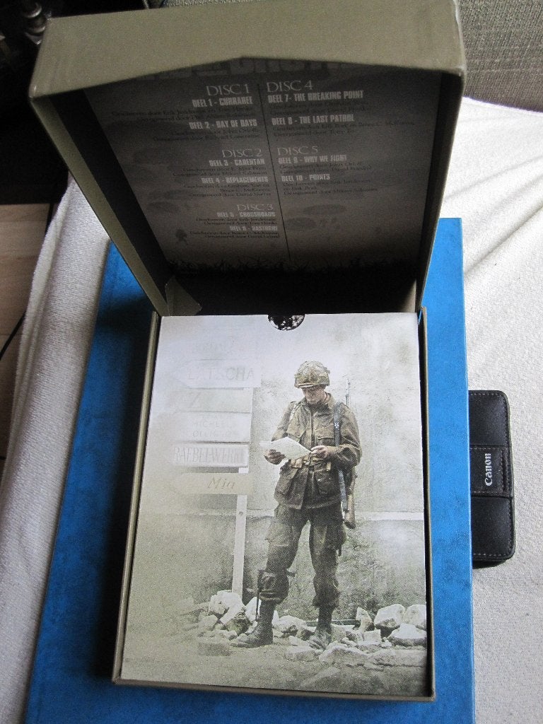Band of Brothers (5 disc), Cd's en Dvd's, Speciale editie, Engels, Vanaf 16 jaar, Nederlands
