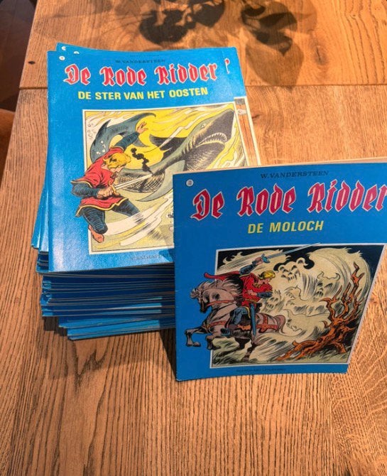 De Rode Ridder Strips, Boeken, Stripverhalen, Meerdere stripboeken, Ophalen, Gelezen