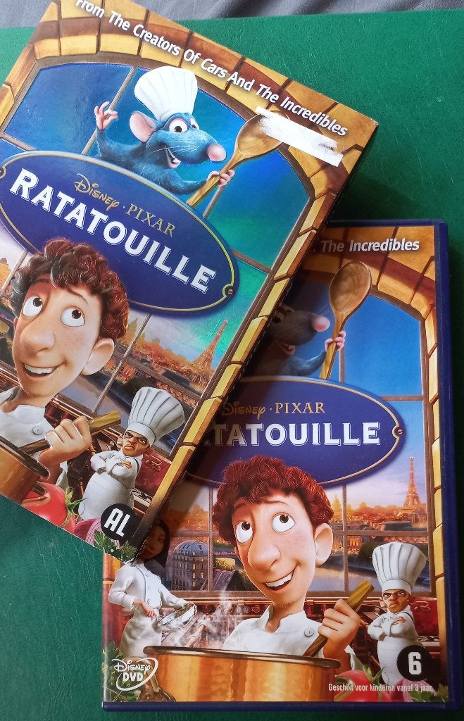 Ratatouille (2001) DISNEY, Comprend un boîtier, Enlèvement ou Envoi, Dessin animé, Tous les âges