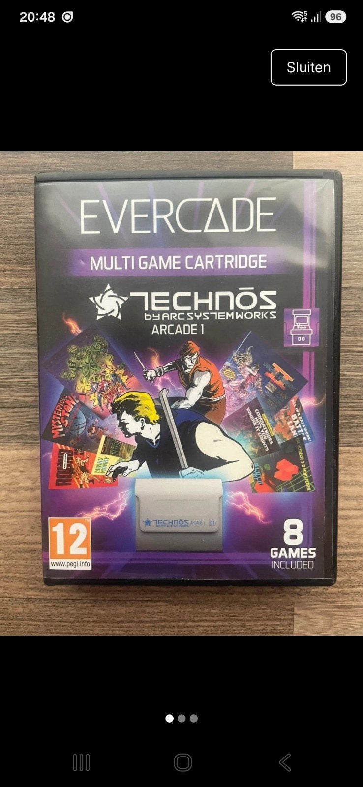 Evercade Technos cartridge, Games en Spelcomputers, Spelcomputers | Overige Accessoires, Ophalen of Verzenden