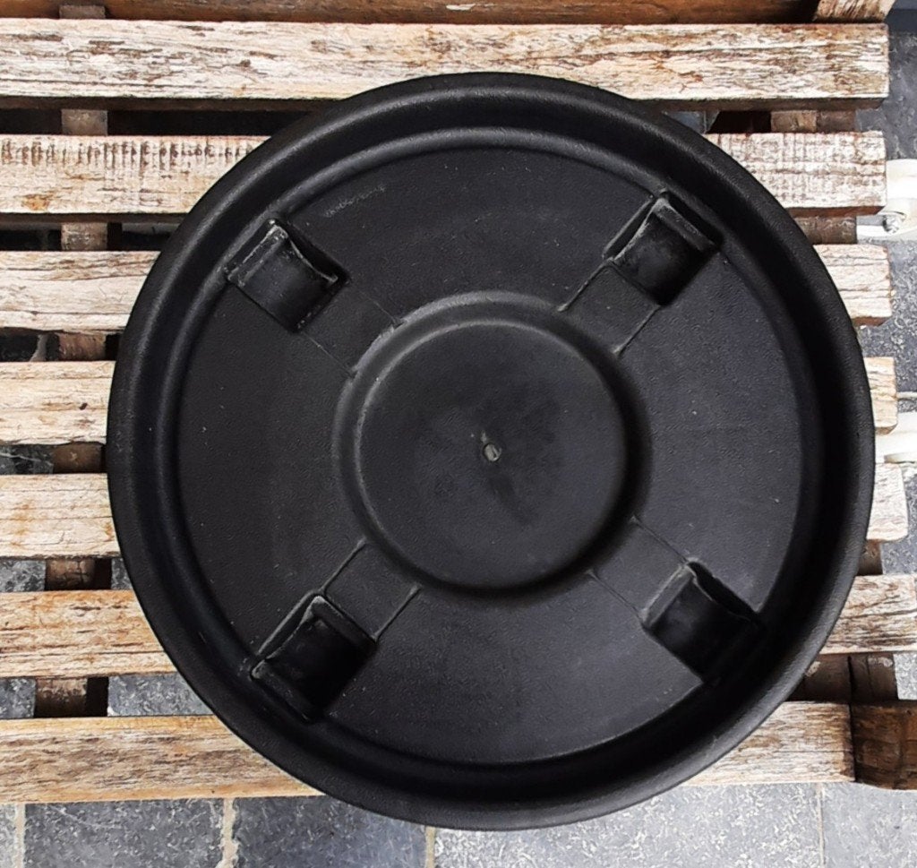 Te koop: 3 Plantenrollers voor in huis of buiten., Tuin en Terras, Bloempotten, Gebruikt, Kunststof, Binnen, Balkon, 25 tot 40 cm