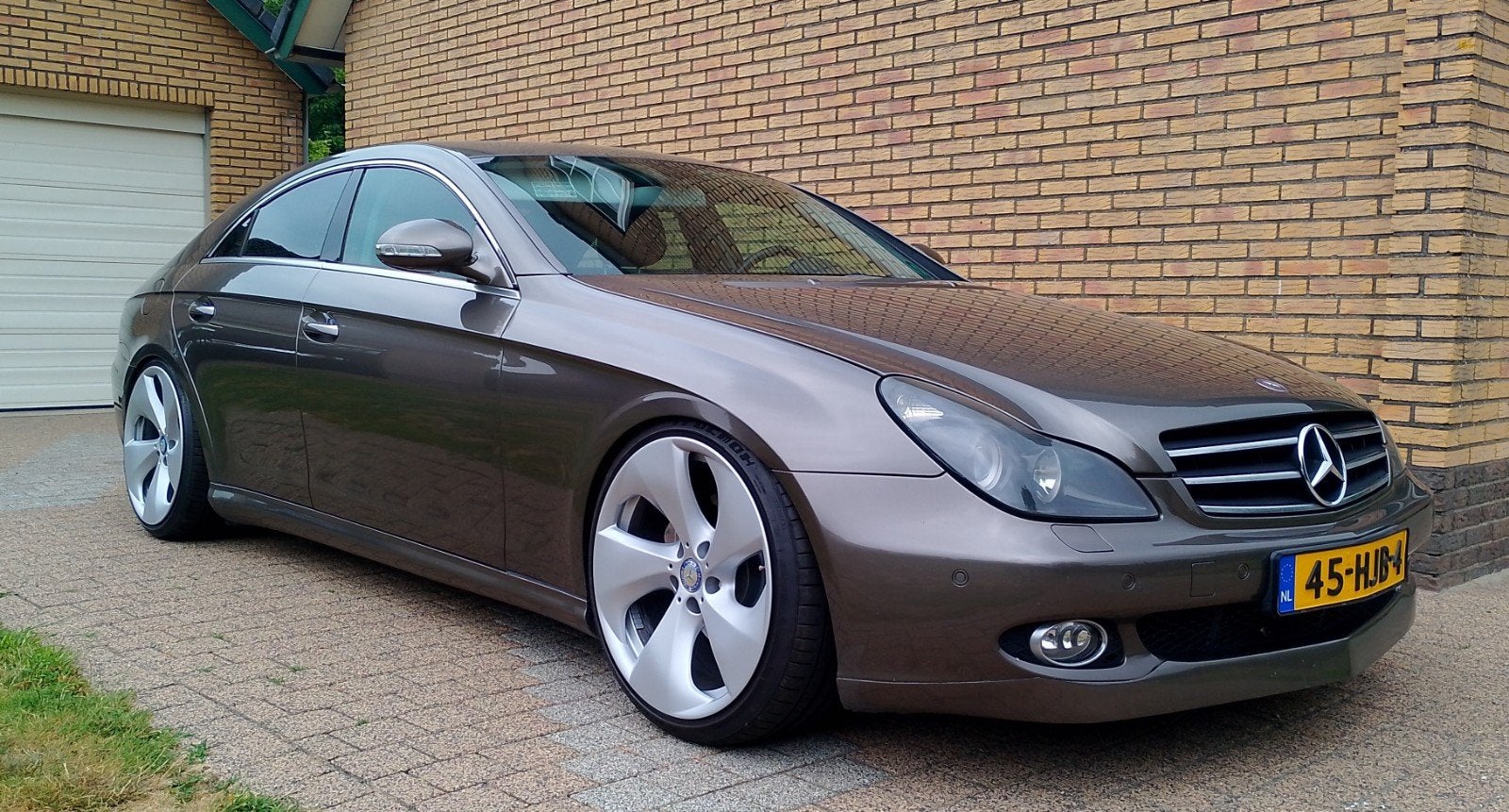 Mercedes-Benz CLS 350 CGI AUT 2007, Auto's, Cruise Control, Berline, Grijs, Particulier