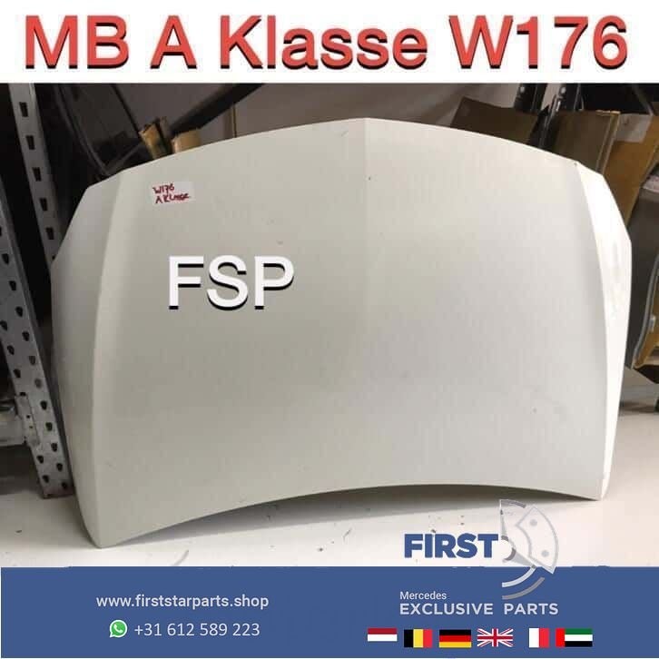 W176 motorkap Mercedes A Klasse 2012-2018 wit origineel 176, Utilisé, -, Capot moteur, -
