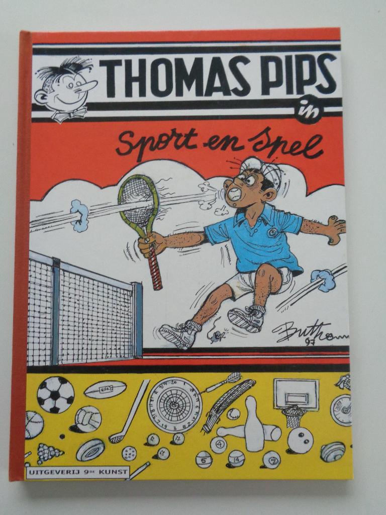 Thomas Pips - Sport en Spel - HC - 1e dr. 1997, Boeken, Stripverhalen, Ophalen of Verzenden