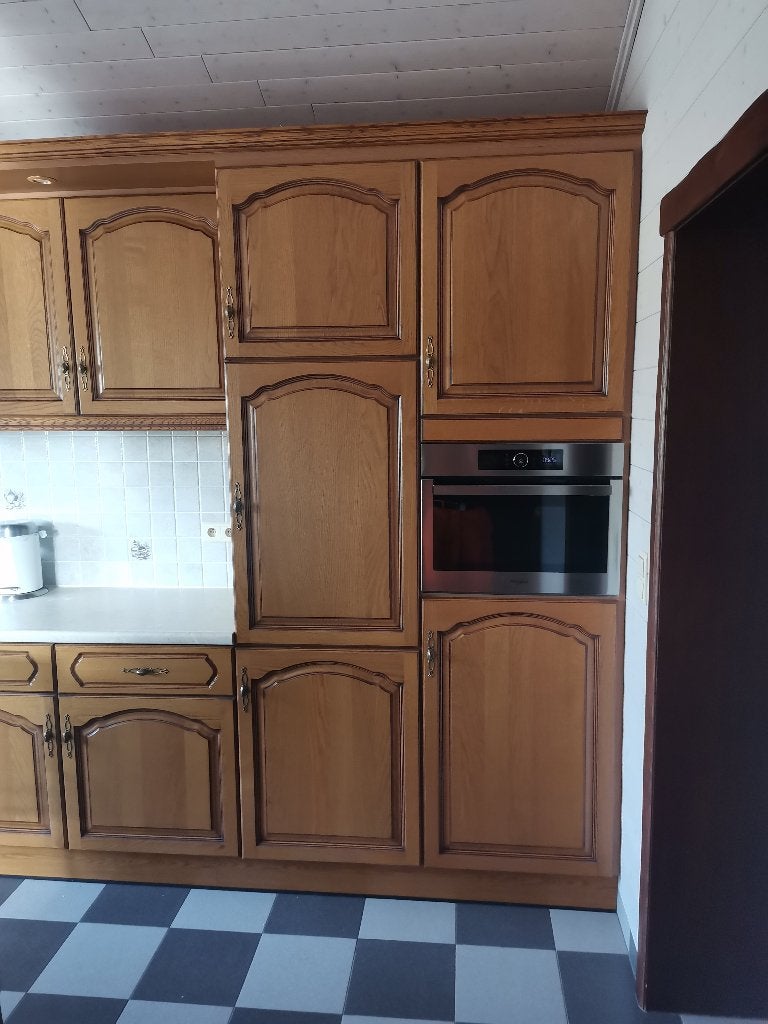 15 Eiken keukendeurtjes, Huis en Inrichting, Ophalen, Zo goed als nieuw