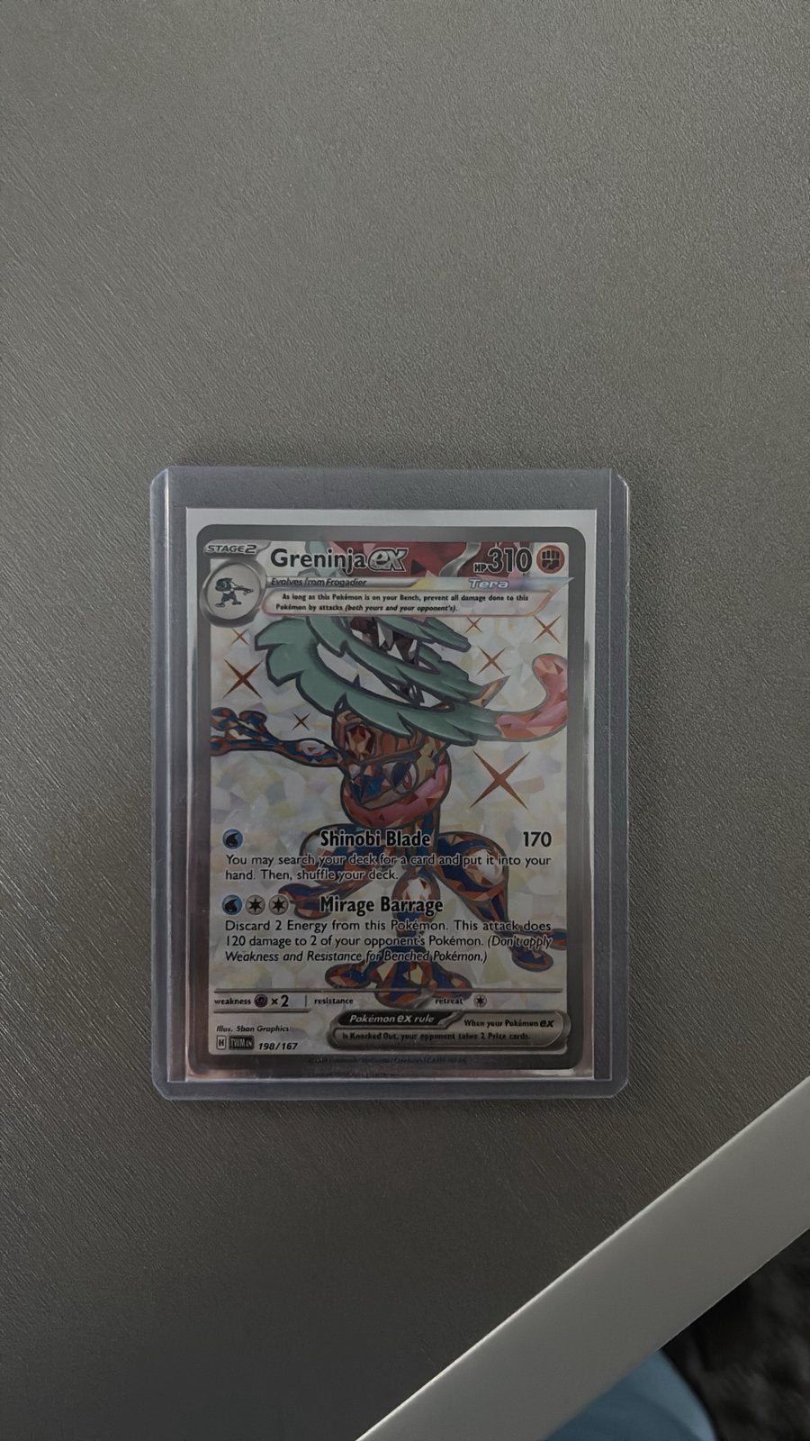GRENINJA EX #198, Ophalen, Nieuw