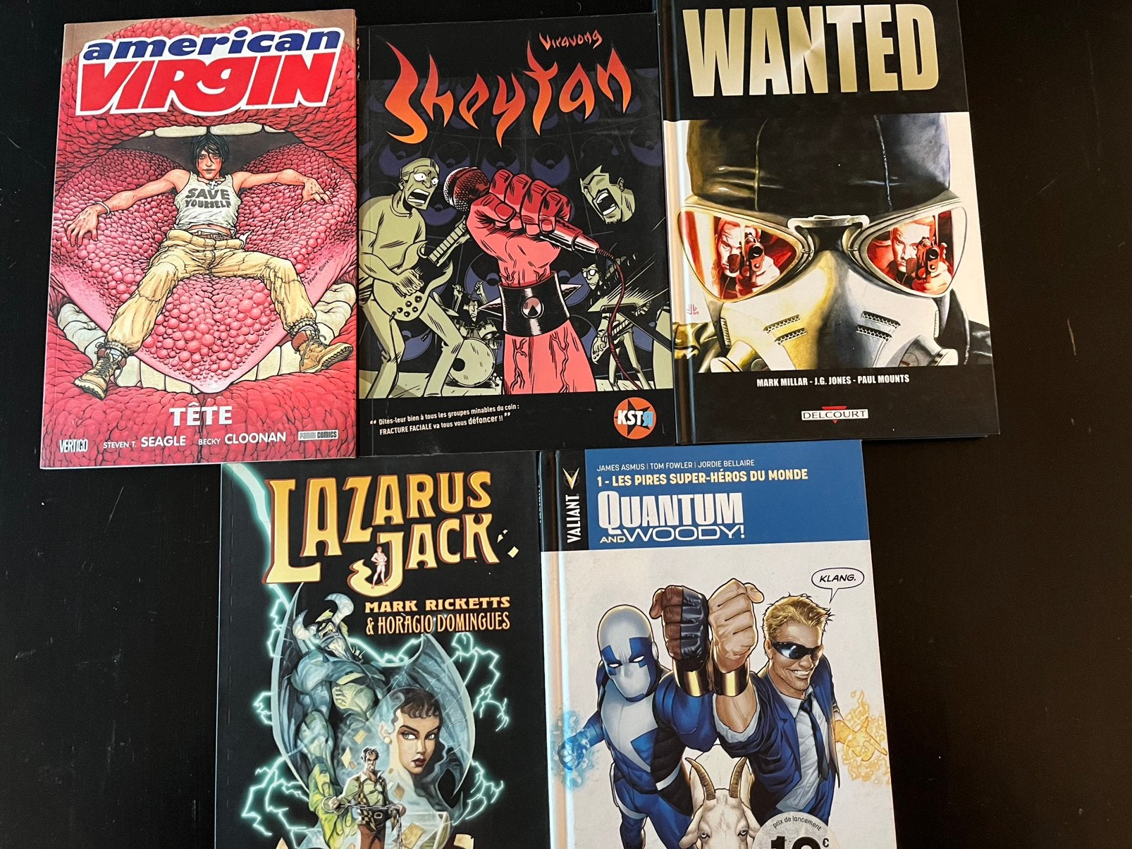 Lot de 10 comics divers, Eén comic, Ophalen of Verzenden, Zo goed als nieuw