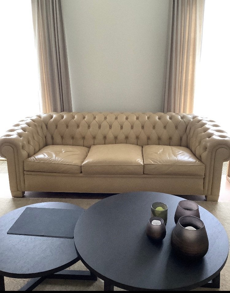 Chesterfield, Maison & Meubles, Enlèvement ou Envoi, Comme neuf