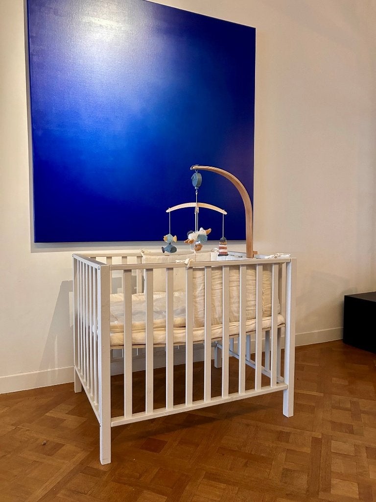 Quax baby Park Cubic - kleur Clay, Kinderen en Baby's, Babyparken, Ophalen, Zo goed als nieuw, In hoogte verstelbaar