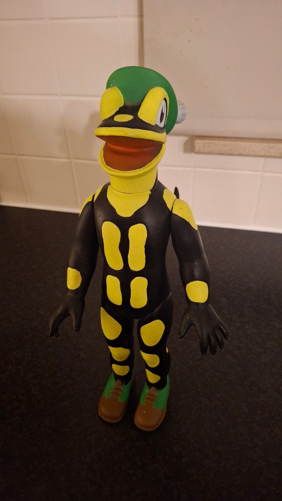 Vintage Lurchi Salamander Pop (32 cm) – Grote Reclamefiguur, Enlèvement ou Envoi, Comme neuf