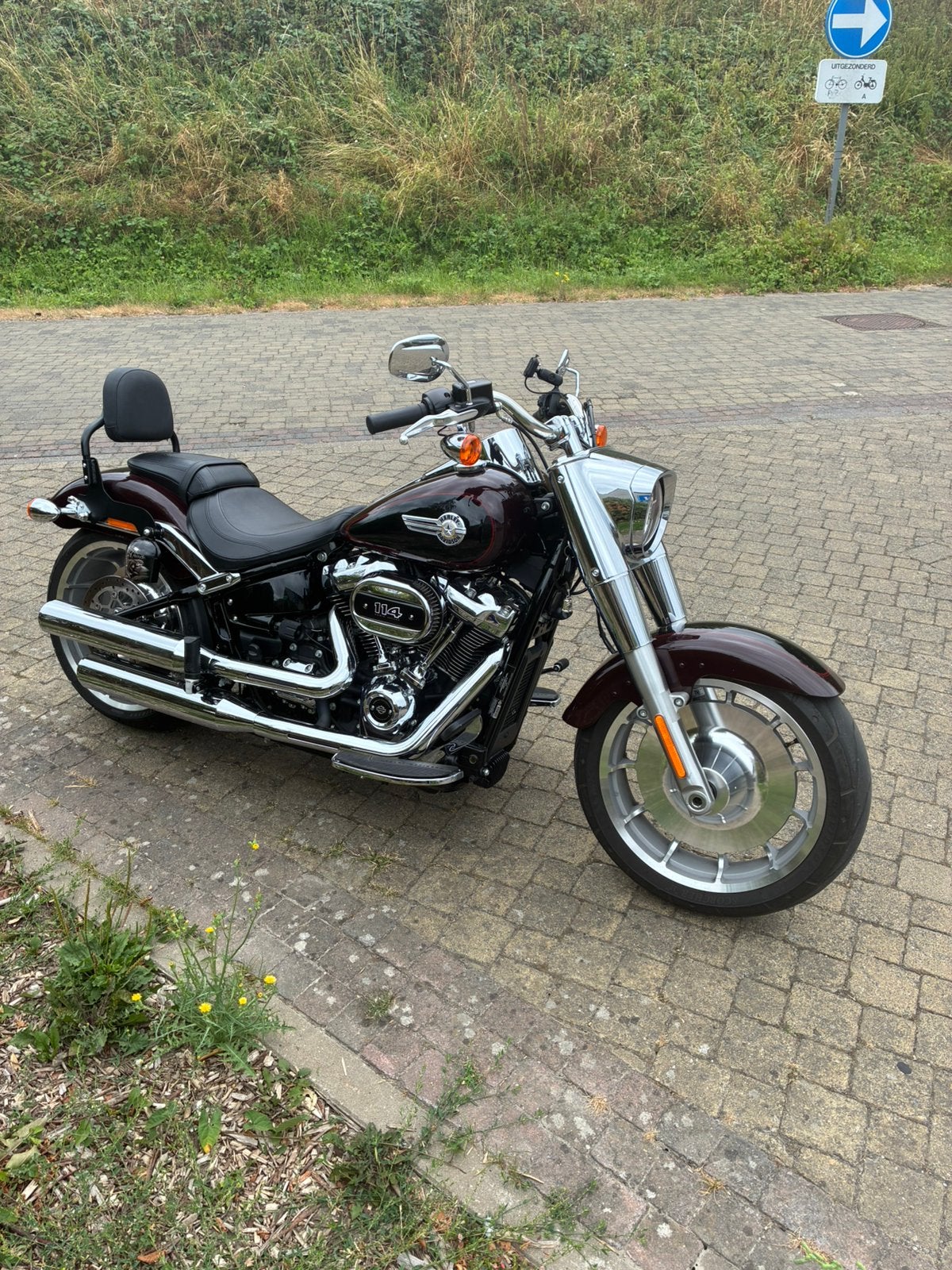 À vendre Harley Davidson Fatboy 114, Occasion, Chopper, Particulier, Permis Moto A2 minimum