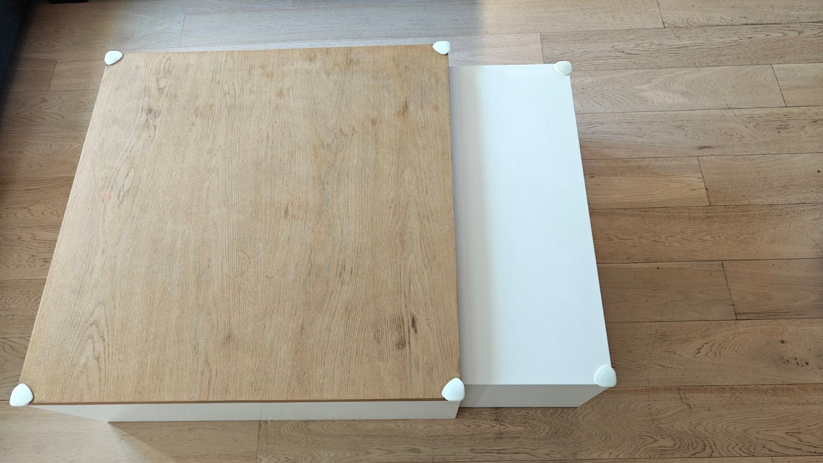 Table basse de salon, 50 à 100 cm, Carré, Enlèvement, Utilisé