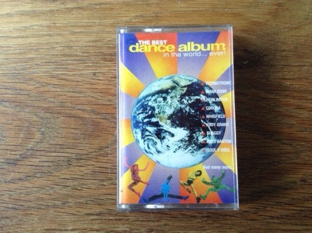 muziekcassette the best dance album in the world ... ever!, Enlèvement ou Envoi, Pop, 1 cassette audio, Originale