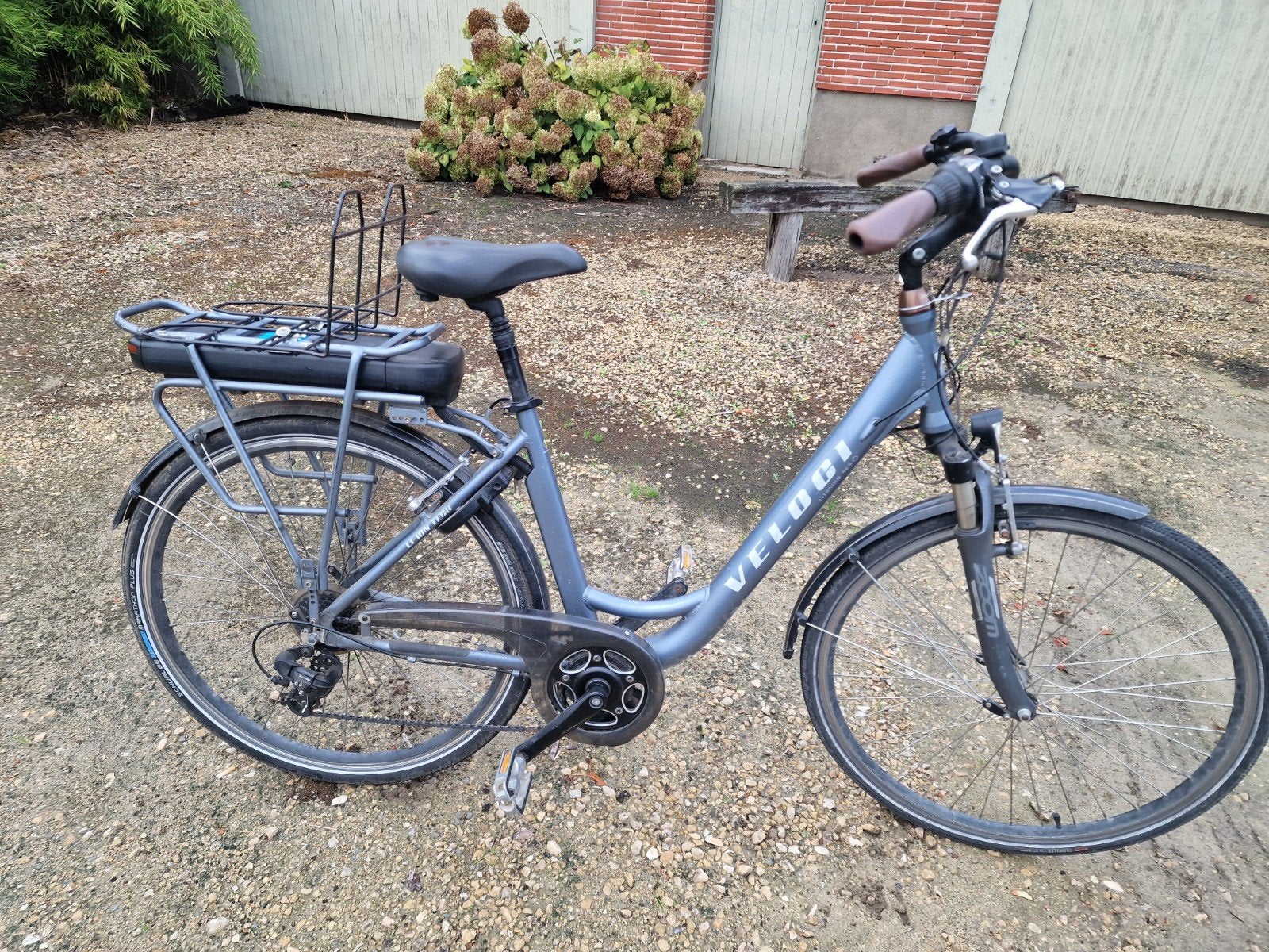 elektrische fiets veloci midden motor, 51 à 55 cm, Enlèvement, Utilisé, 30 à 50 km par batterie
