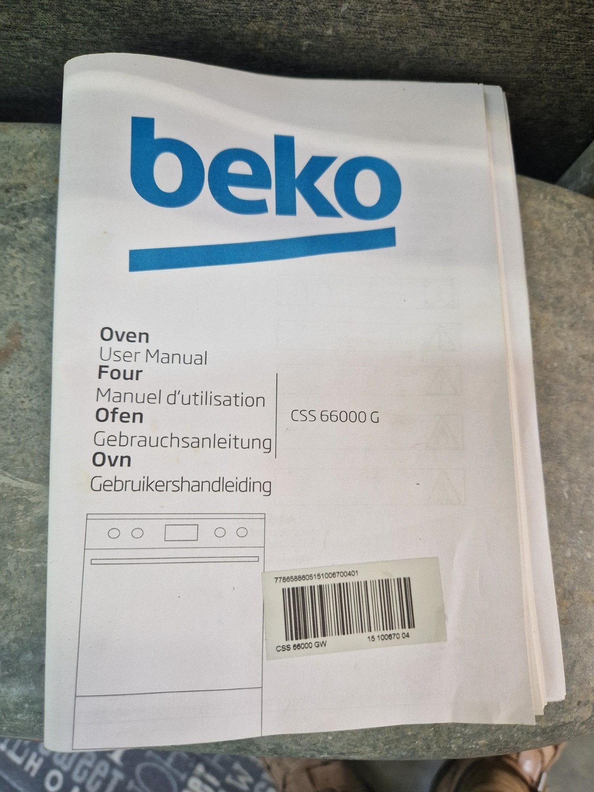 Electrisch fornuis met oven, Ophalen