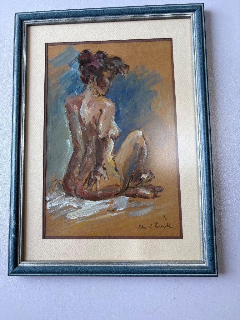 mooi schilderijtje naakte dame, Enlèvement