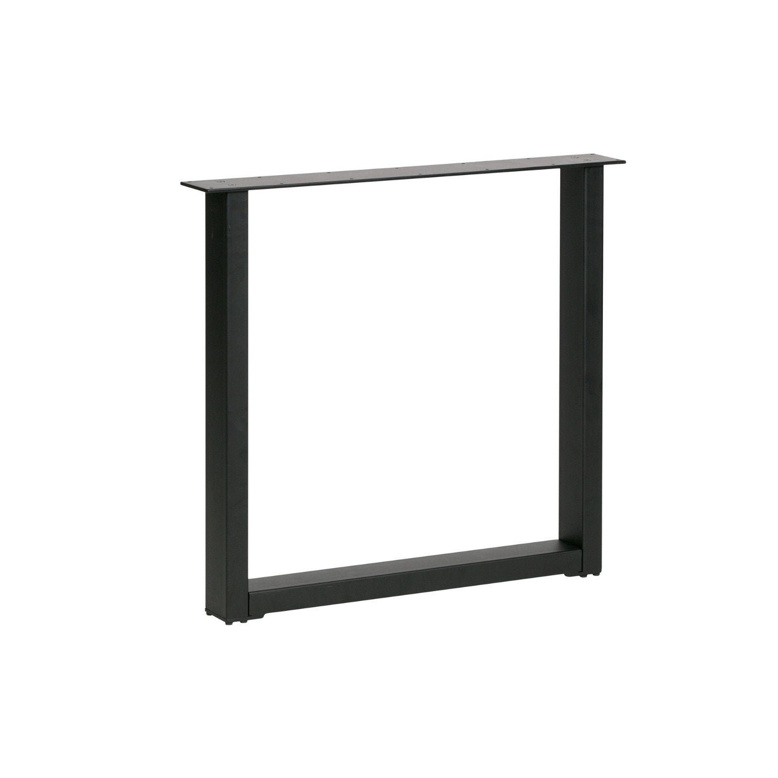 2 pieds de table en U métal noir mat, Maison & Meubles, Enlèvement, Neuf, Métal, Pied de table