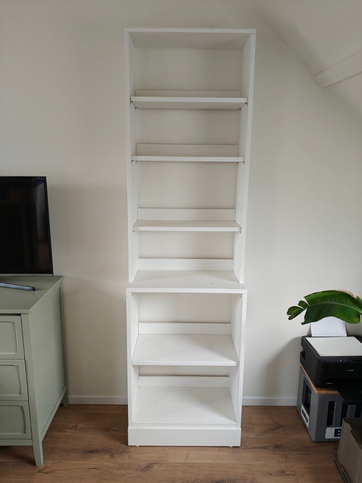 Ikea Havsta (open kast wit), Ophalen, Met plank(en), Gebruikt, 200 cm of meer