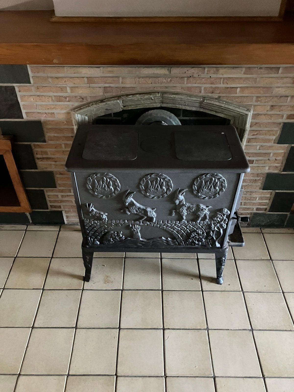 Kachel, Huis en Inrichting, Kachels, Ophalen, Gebruikt